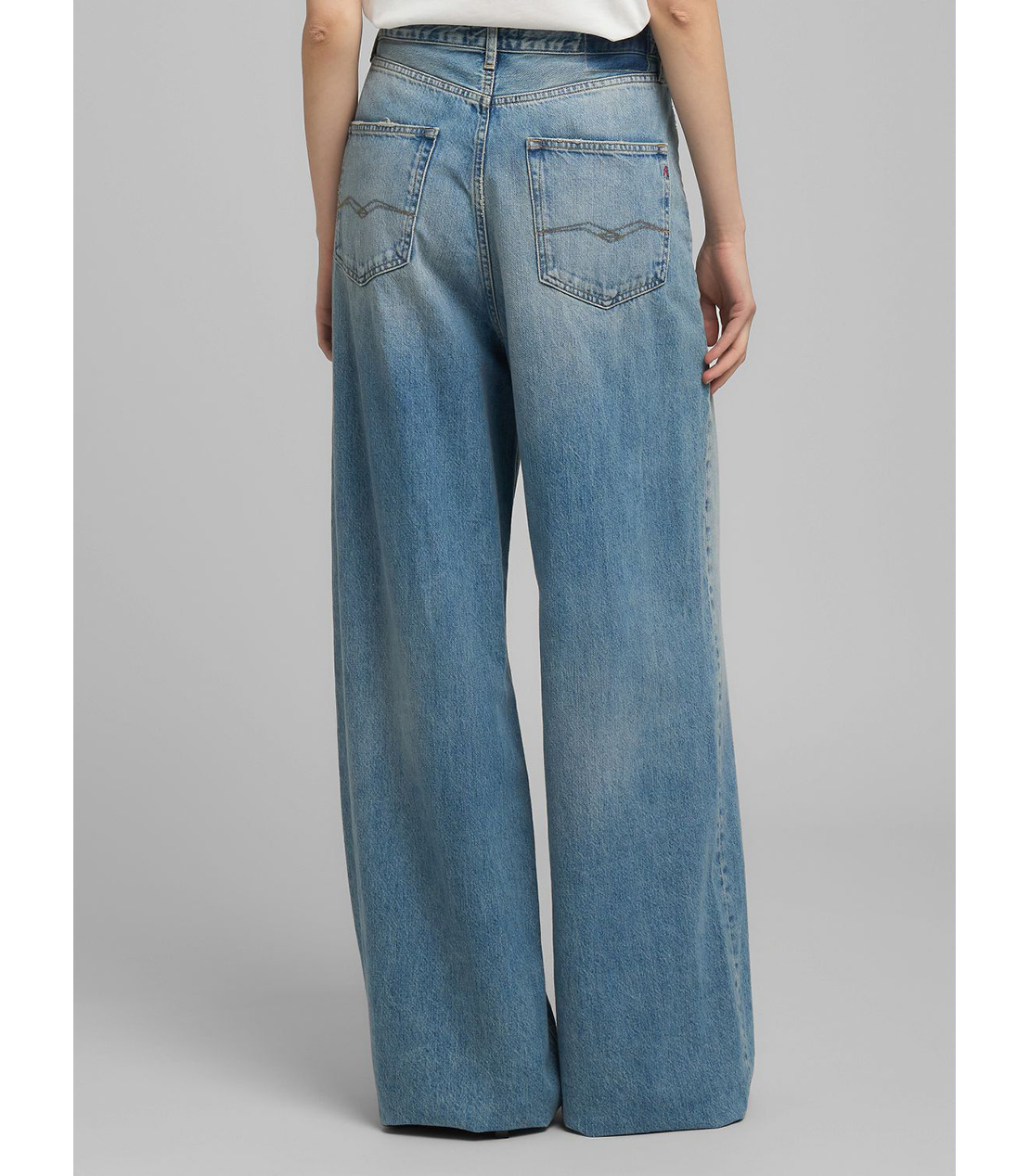 バギーフィットMARGOTTリサイクルインディゴデニム 詳細画像 ライトブルー 3